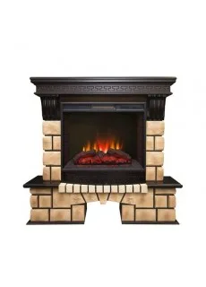Каминокомплект Realflame Stone Brick 25,5 с очагом Sparta 25,5