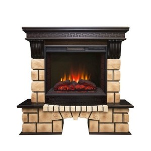 Каминокомплект Realflame Stone Brick 25,5 с очагом Sparta 25,5