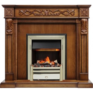 Каминокомплект Dimplex Neapol - Дуб антик с очагом Cavendish