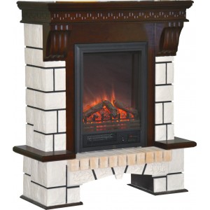 Каминокомплект RealFlame Stone New AO с очагом Eugene