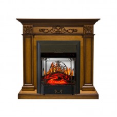 Каминокомплект Royal Flame Verona - Дуб антик с очагом Majestic FX M Black