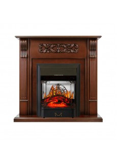 Каминокомплект Royal Flame Venice - Махагон коричневый антик с очагом Majestic FX M Black