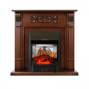 Каминокомплект Royal Flame Venice - Махагон коричневый антик с очагом Majestic FX M Black