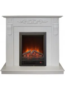 Каминокомплект RealFlame Dominica WT с очагом Eugene