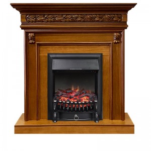 Каминокомплект Royal Flame Valletta - Орех с очагом Fobos FX Black