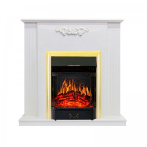 Каминокомплект Royal Flame Capri - Белое дерево делюкс с очагом Majestic FX Brass