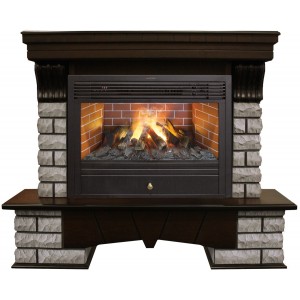Каминокомплект RealFlame Country Rock 26 AO с очагом Novara 26 3D