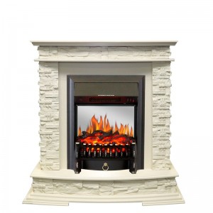 Каминокомплект Royal Flame Luzern - Слоновая кость с очагом Fobos FX M Black