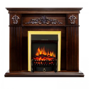 Каминокомплект Royal Flame Provence - Коньяк с очагом Fobos FX Brass