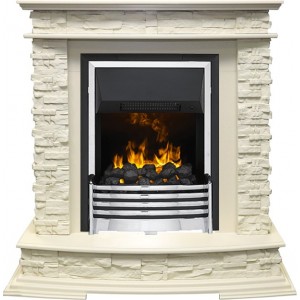 Каминокомплект Dimplex Luzern - Слоновая кость с очагом Flagstaff