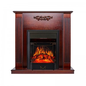Каминокомплект Royal Flame Lumsden - Махагон коричневый антик с очагом Majestic FX Black