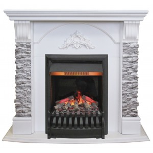 Каминокомплект RealFlame Athena GR WT с Oregan 3D