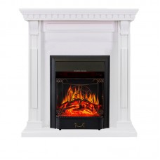 Каминокомплект Royal Flame Orlean - Белый с очагом Majestic FX Black