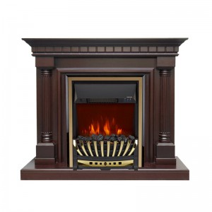 Каминокомплект Royal Flame Dallas - Темный дуб с очагом Aspen Gold