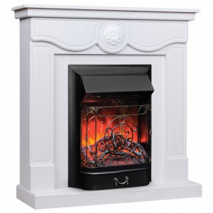 Каминокомплект RealFlame Aurora WT с очагом Majestic Lux Black