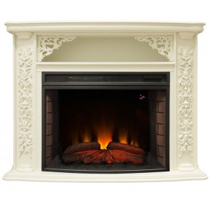 Каминокомплект RealFlame Izabella 33 WT с очагом FireSpace 33 S IR