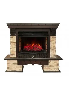 Каминокомплект RealFlame Rockland 25 AO с очагом FireField 25 SIR
