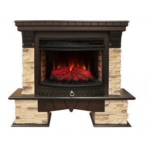 Каминокомплект RealFlame Rockland 25 AO с очагом FireField 25 SIR