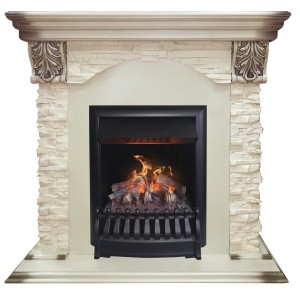 Каминокомплект RealFlame Dublin Lux WT с очагом Oregan 3D
