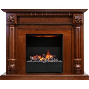 Каминокомплект Dimplex Edinburg - Орех с очагом Albany