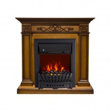 Каминокомплект Royal Flame Verona - Дуб антик с очагом Aspen Black