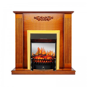 Каминокомплект Royal Flame Lumsden - Дуб антик с очагом Fobos FX M Brass