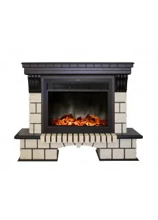 Каминокомплект RealFlame Stone New 26 AO с Moonblaze Lux BL S