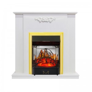 Каминокомплект Royal Flame Capri - Белое дерево делюкс с очагом Majestic FX M Brass