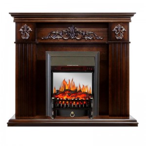 Каминокомплект Royal Flame Provence - Коньяк с очагом Fobos FX M Black
