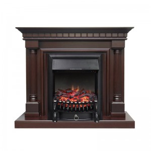 Каминокомплект Royal Flame Dallas - Темный дуб с очагом Fobos FX Black