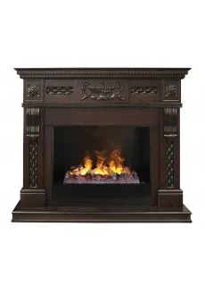 Каминокомплект RealFlame Corsica Lux AO с очагом 3D Cassette 630 + Black вставка
