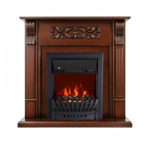 Каминокомплект Royal Flame Venice - Махагон коричневый антик с очагом Aspen Black