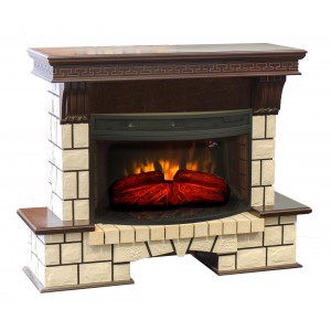 Каминокомплект RealFlame Stone New 33 AO с очагом FireSpace 33W S IR