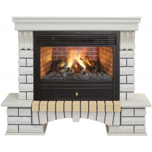 Каминокомплект RealFlame Country 26 WT с очагом Novara 26 3D