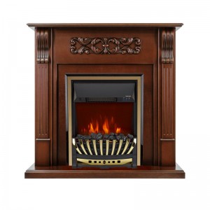 Каминокомплект Royal Flame Venice - Махагон коричневый антик с очагом Aspen Gold