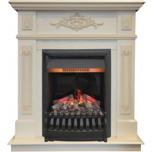 Каминокомплект RealFlame Lilian WT с очагом Oregan 3D