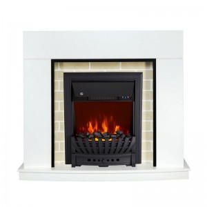 Каминокомплект Royal Flame Montana - Белый с очагом Aspen Black