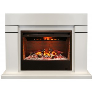 Каминокомплект RealFlame Lindelse 26 WT с очагом Helios 26 3D