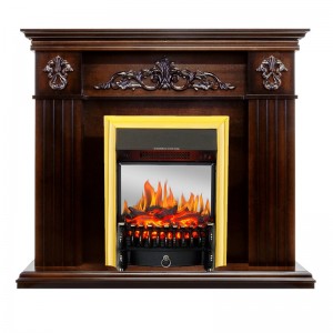 Каминокомплект Royal Flame Provence - Коньяк с очагом Fobos FX M Brass