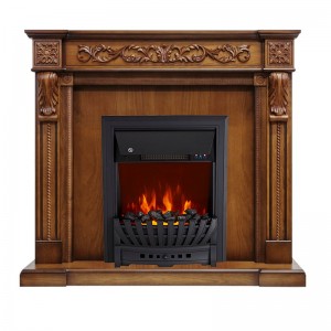 Каминокомплект Royal Flame Neapol - Дуб антик с очагом Aspen Black