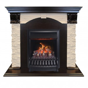 Каминокомплект RealFlame Dublin Lux AO с очагом Oregan 3D
