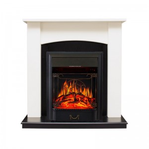 Каминокомплект Royal Flame Baltimore - Слоновая кость, черный с очагом Majestic FX Black