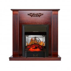 Каминокомплект Royal Flame Lumsden - Махагон коричневый антик с очагом Majestic FX M Black