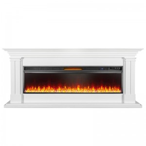 Каминокомплект Royal Flame Lyon 60 - Белый с очагом Vision 60 LED
