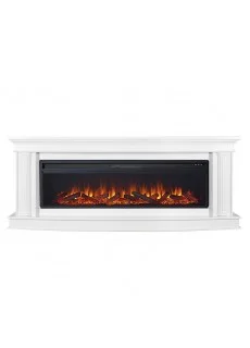 Каминокомплект Royal Flame Rome 60 - Белый с очагом Vision 60 LOG LED