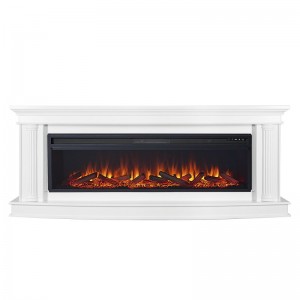 Каминокомплект Royal Flame Rome 60 - Белый с очагом Vision 60 LOG LED