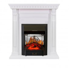 Каминокомплект Royal Flame Orlean - Белый с очагом Majestic FX M Black