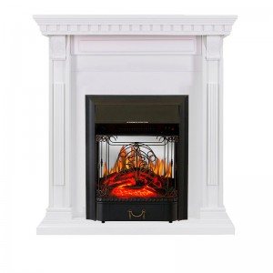Каминокомплект Royal Flame Orlean - Белый с очагом Majestic FX M Black