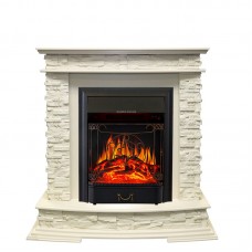 Каминокомплект Royal Flame Luzern - Слоновая кость с очагом Majestic FX Black