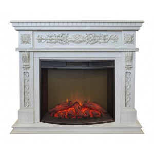 Каминокомплект RealFlame Estella 25.5 WT с очагом Evrika 25,5